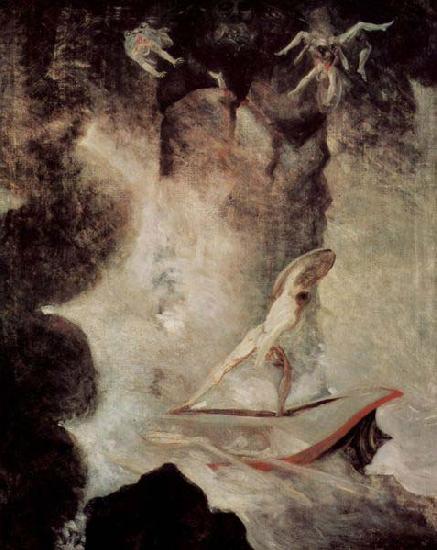 Henry Fuseli Odysseus in front of Scylla and Charybdis, Sweden oil painting art